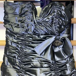 Paula Varsalona Taffeta Evening Gown. New. Never Worn.